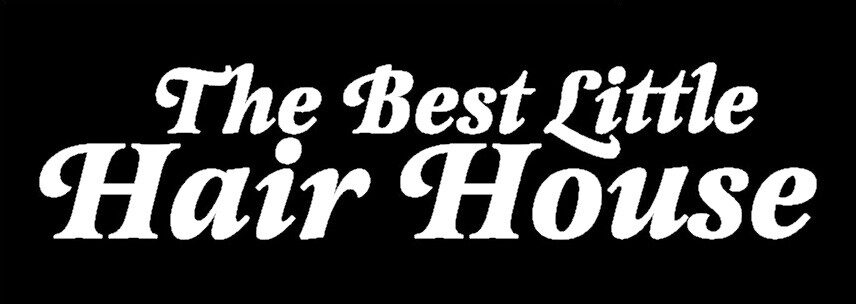 The Best Little Hair House B&W Logo